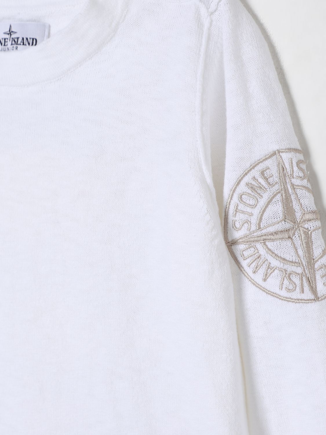 Sweater STONE ISLAND JUNIOR Kids color White