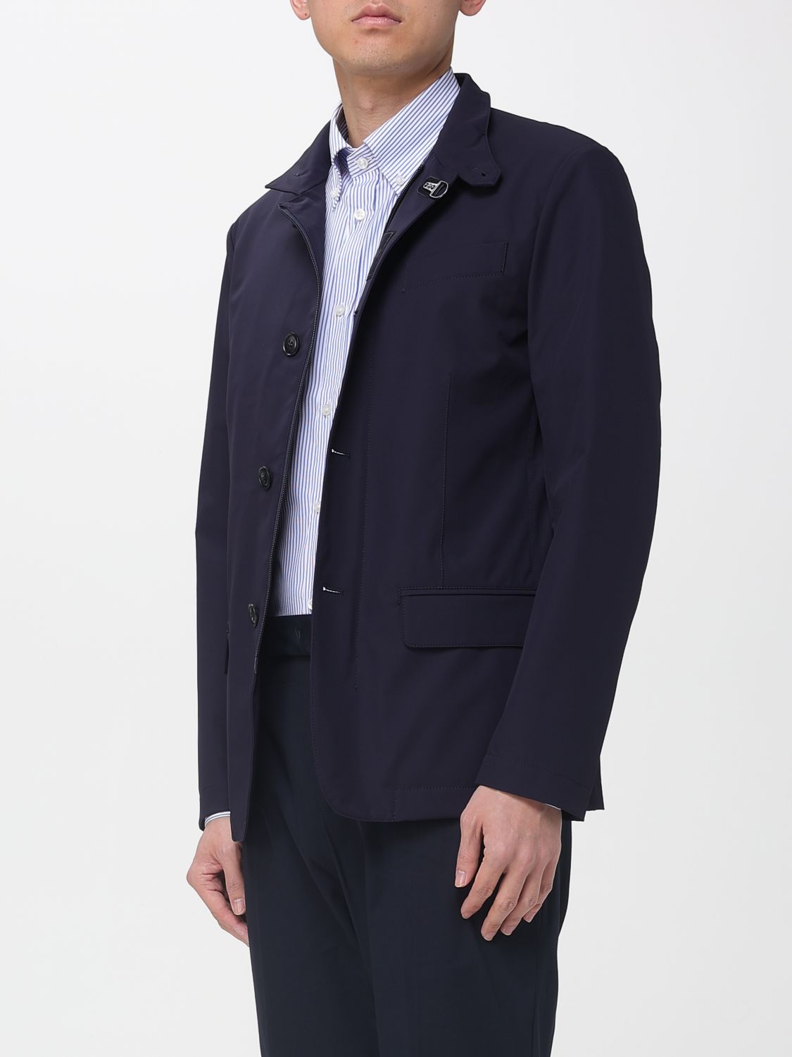 Jacket Men color Blue