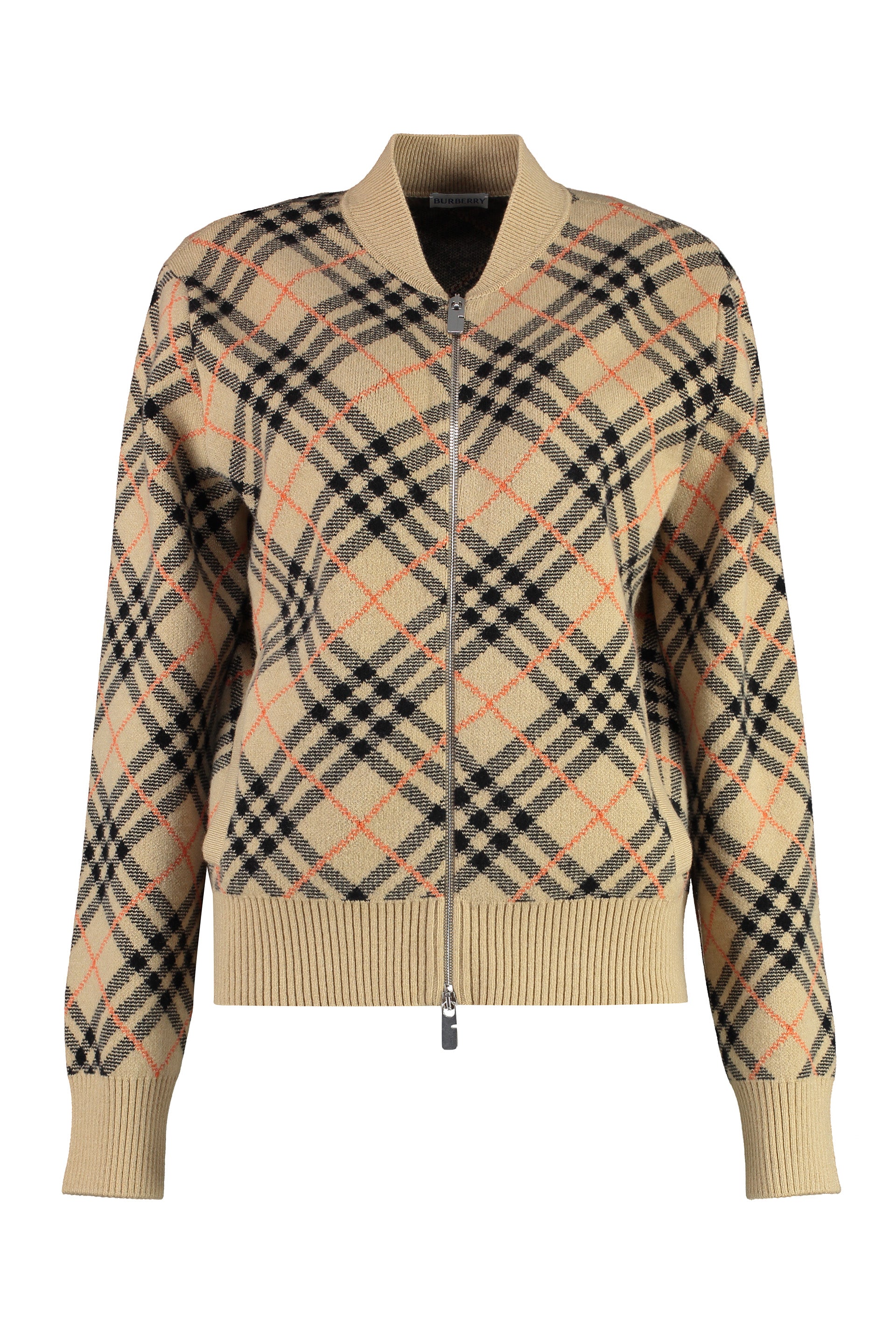 Cashmere Zip Cardigan