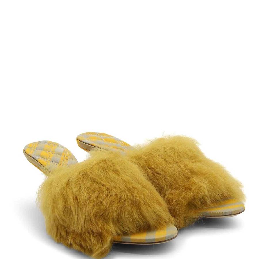 60mm Shearling Minnie Mules