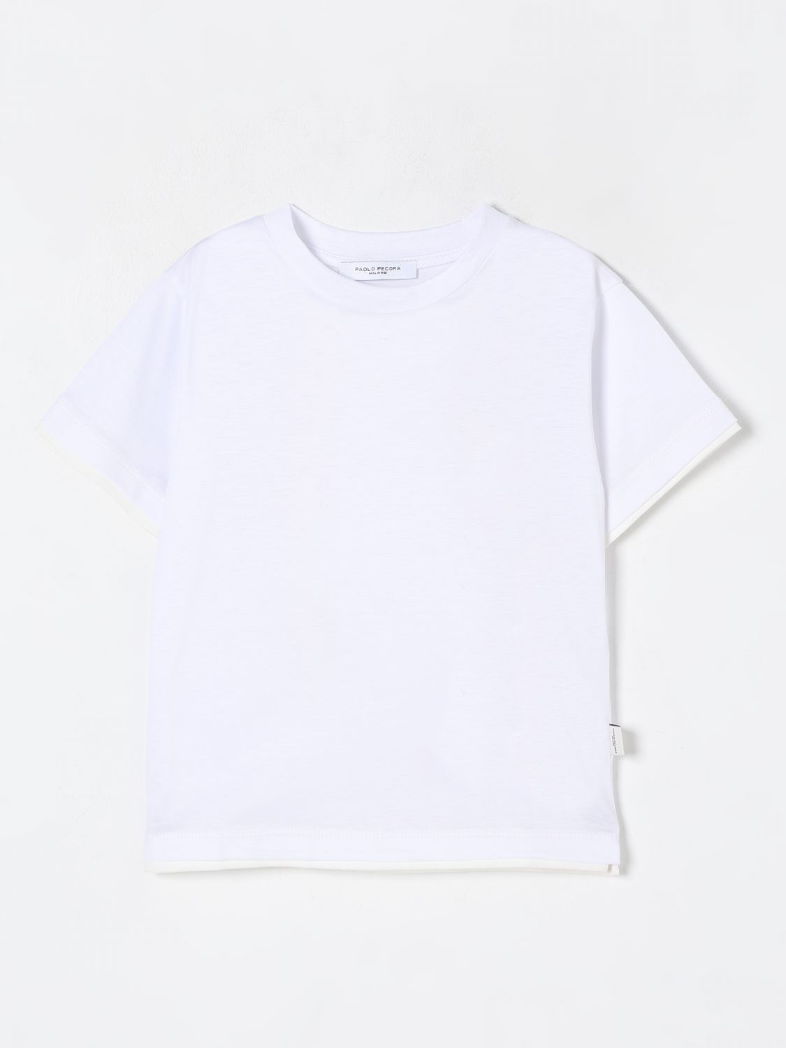T-Shirt PAOLO PECORA Kids color White