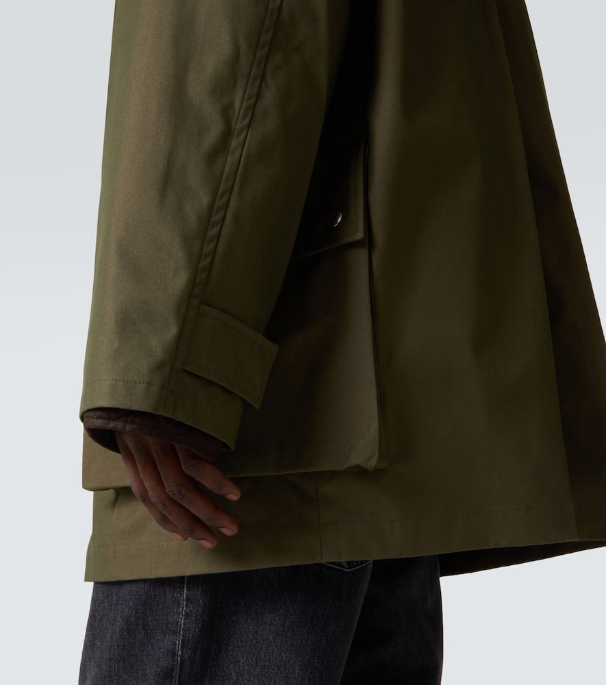 Hunter cotton-blend canvas jacket