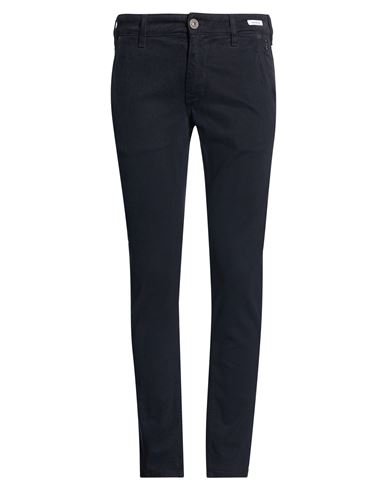 Man Pants Navy Size 31 Lyocell, Cotton, Elastane