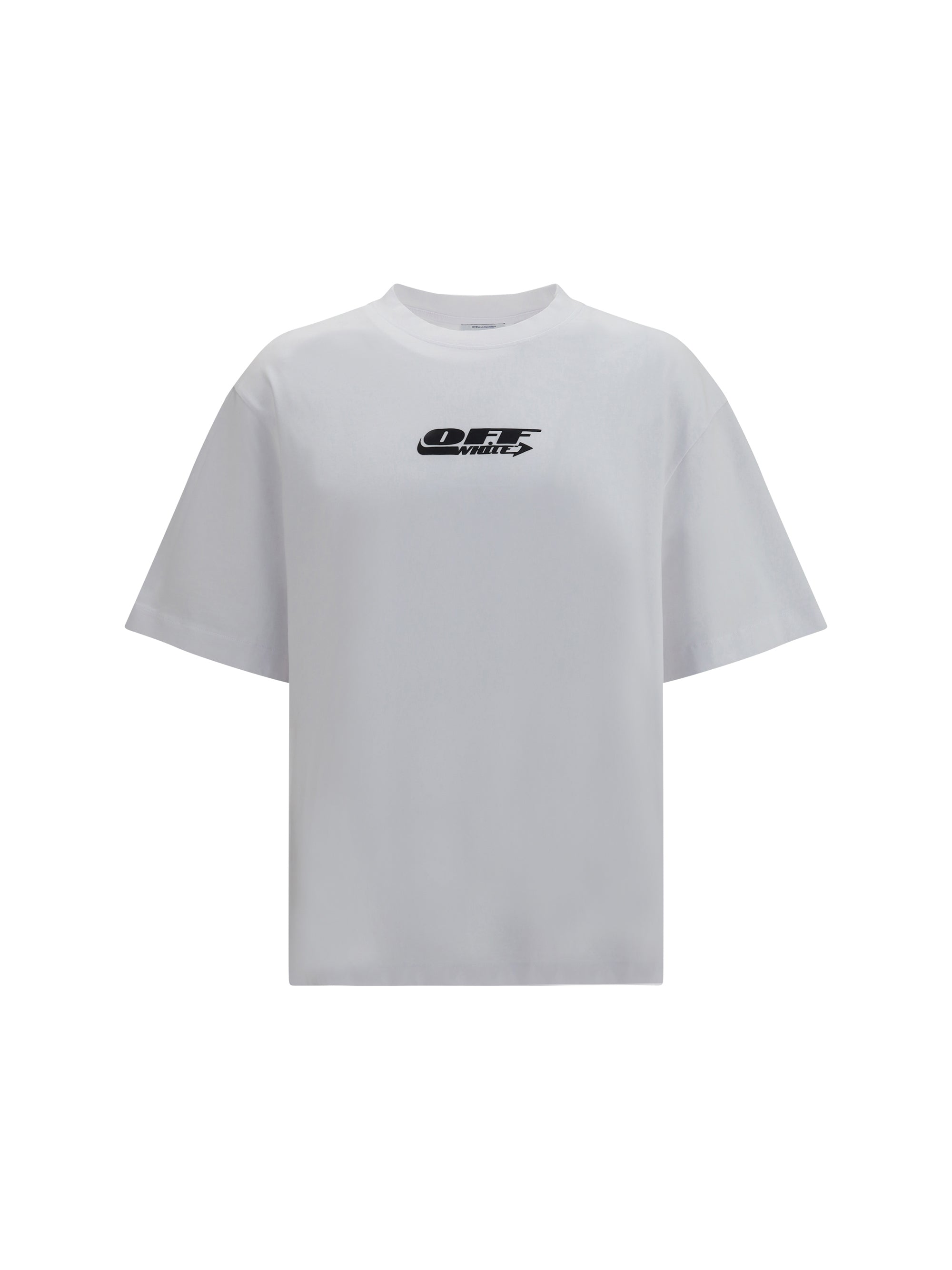 Logo Heat Transfer T-Shirt — White