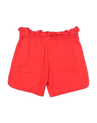 Kid Girl Shorts & Bermuda Shorts Tomato red Size 16 Cotton, Elastane