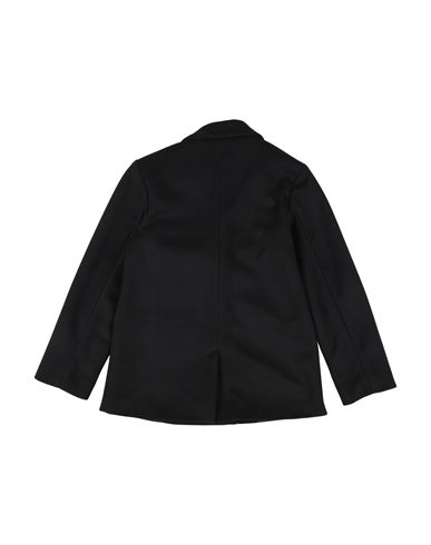 Kid Girl Coat Black Size 12 Polyester, Viscose