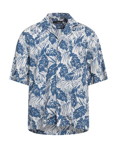 Lardini Man Shirt Blue Size M Cotton