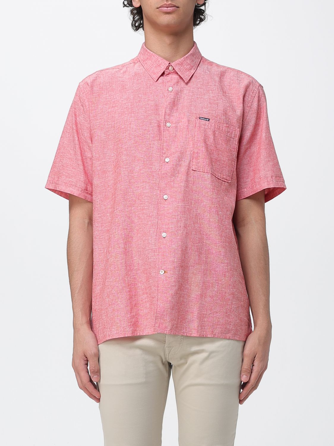 Shirt Men color Red