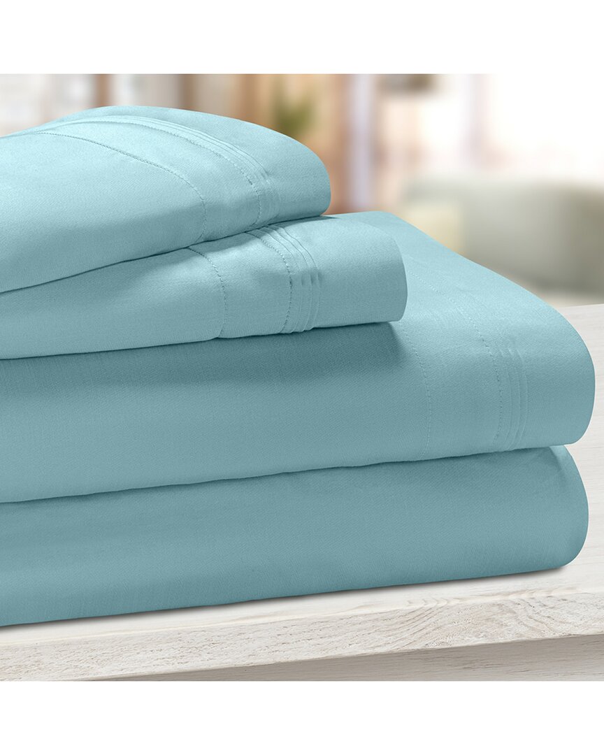 Superior Egyptian Cotton 650-Thread Count Solid Deep Pocket Sheet Set