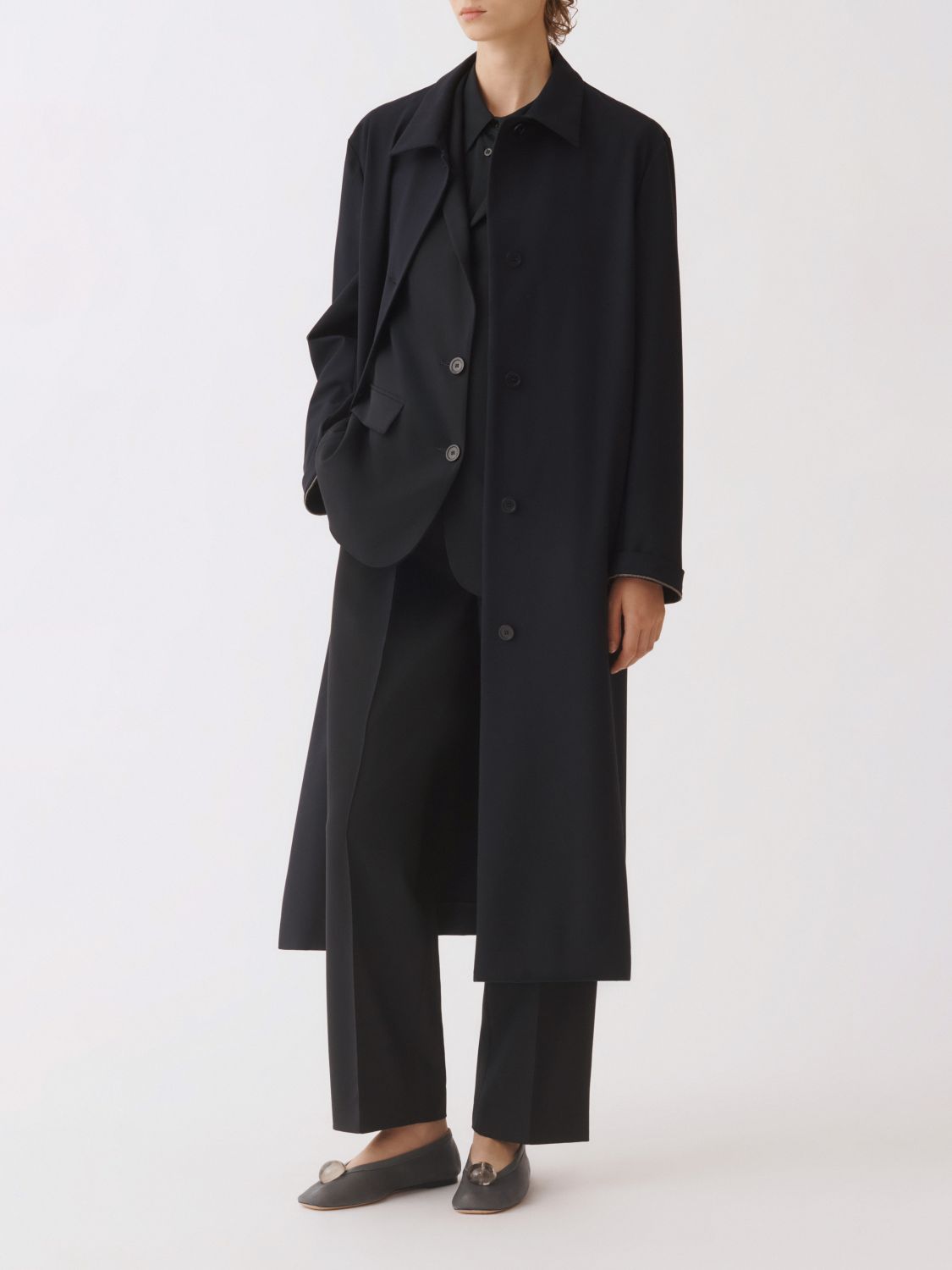 Coat Woman color Blue