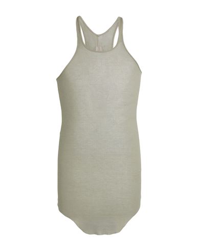 Man Tank top Military green Size S Viscose, Silk