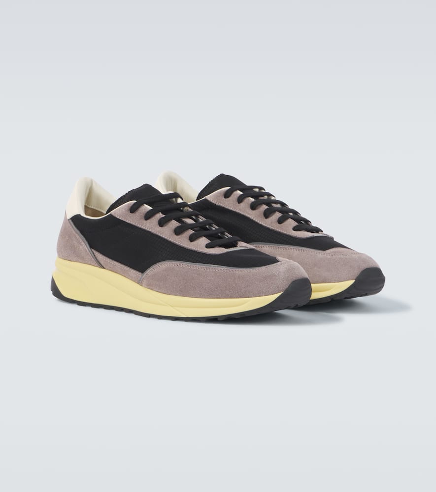 Common Projects Track Classic suede-trimmed sneakers