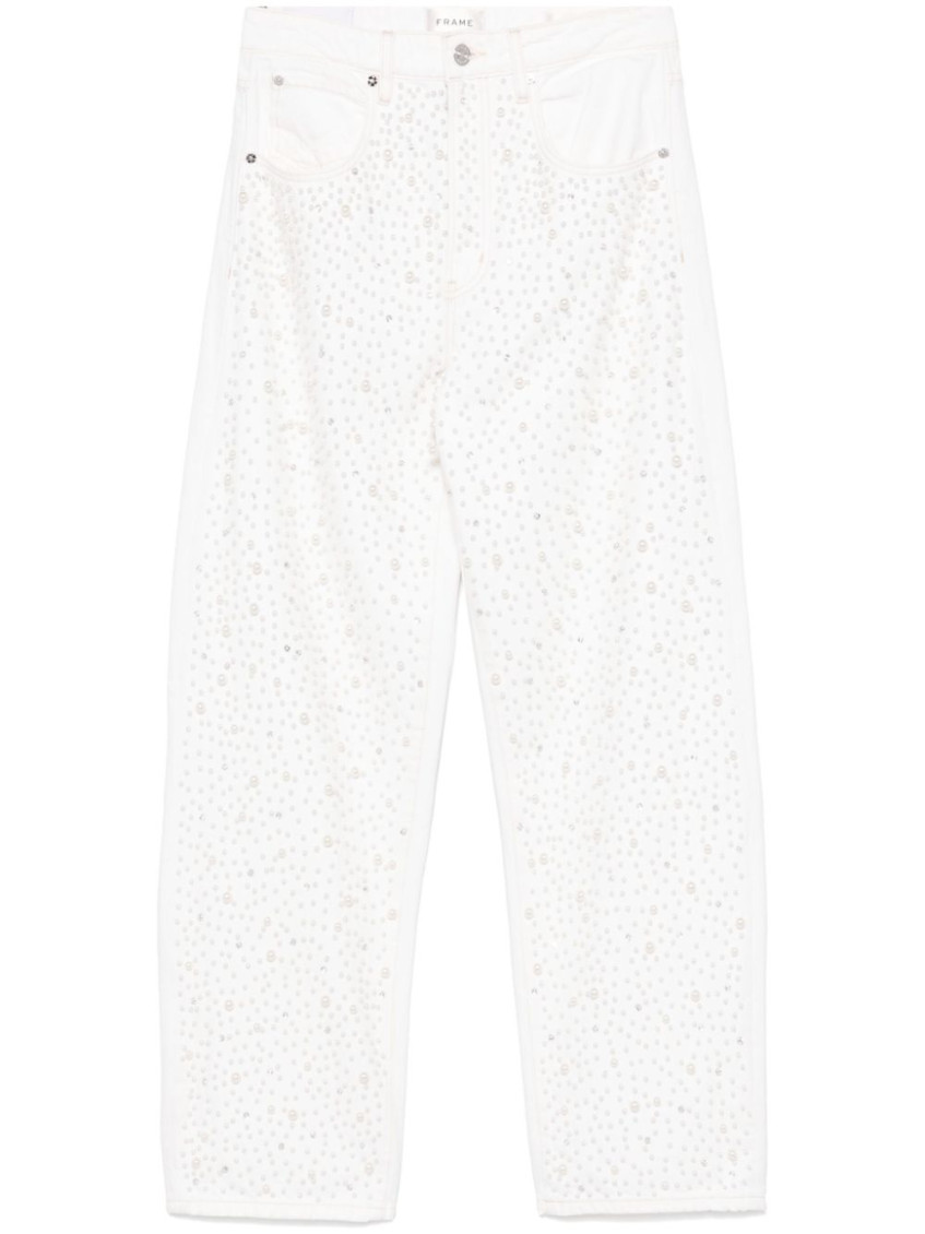 White Straight jeans
