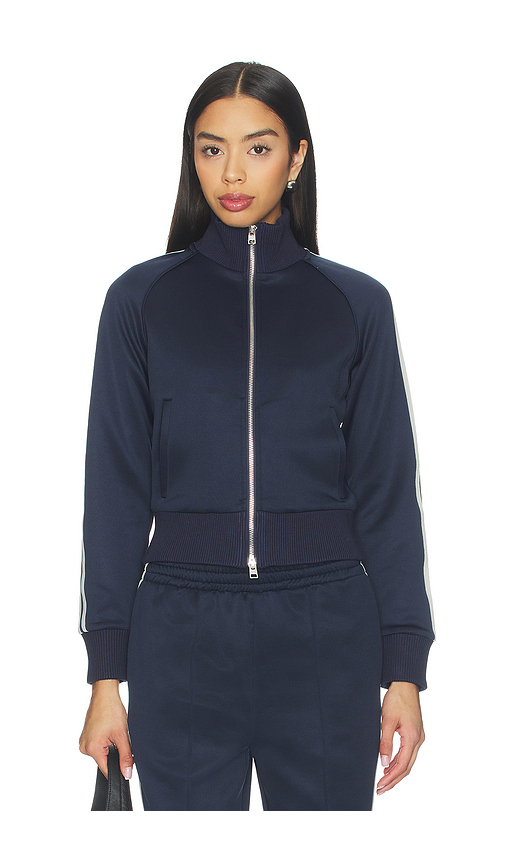 WellBeing + BeingWell The Track Jacket in Navy & Bone. XXS also in XS, S, M
