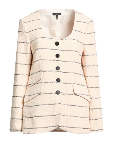 Woman Jacket Cream Size 0 Cotton