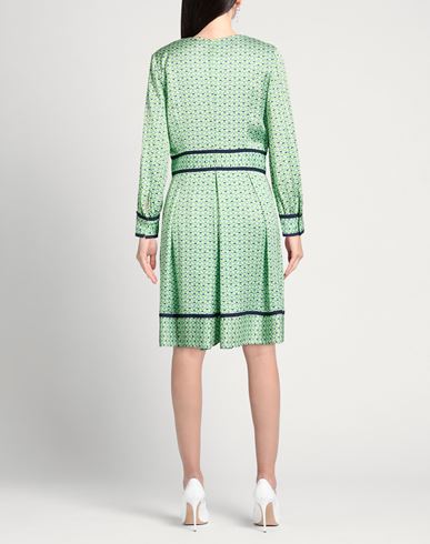 Woman Midi dress Green Size 6 Viscose