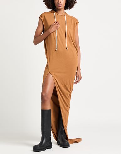 Woman Maxi dress Camel Size S Cotton