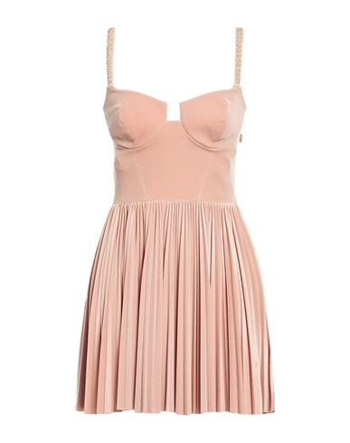 Woman Mini dress Blush Size 2 Polyester, Elastane, Polyamide