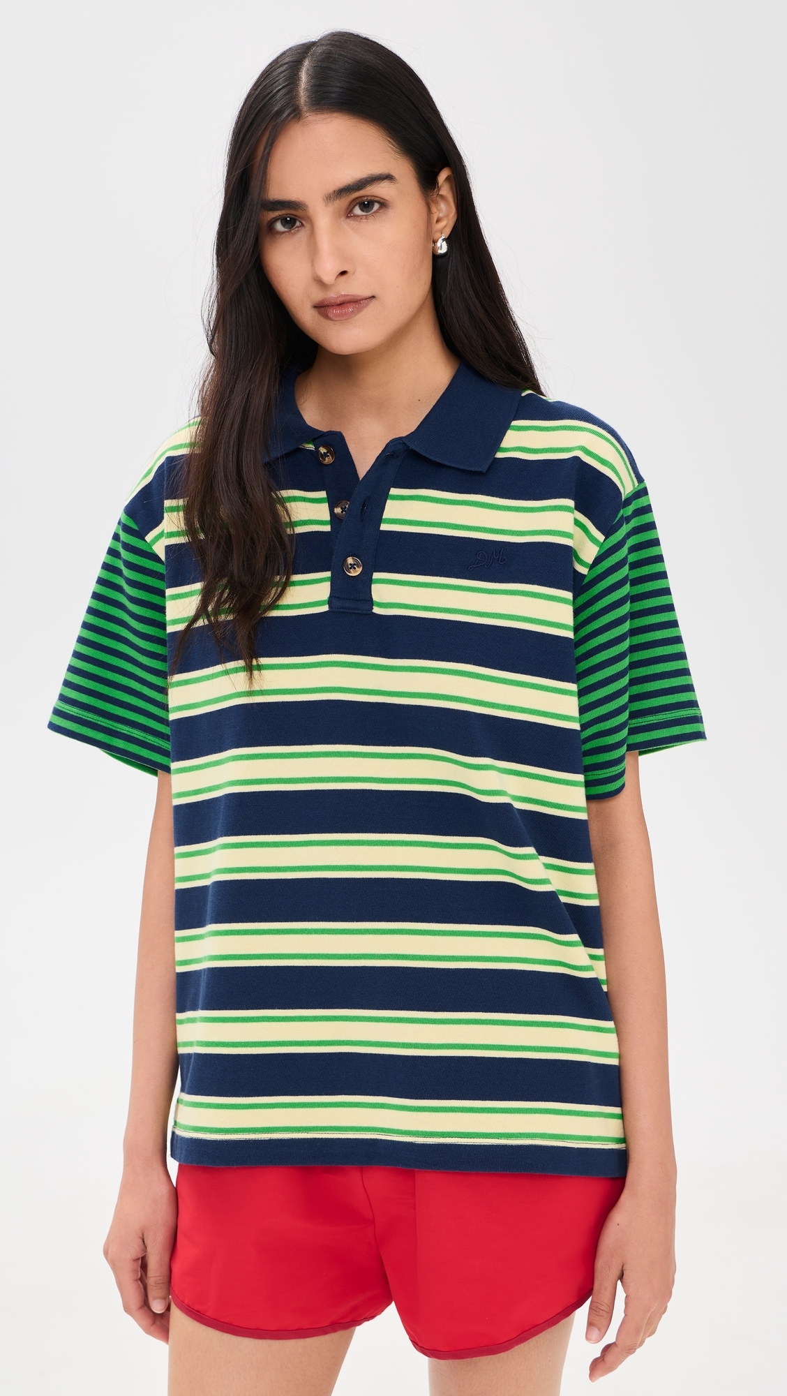 Zia Rugby Mix Stripe Shirt Multi
