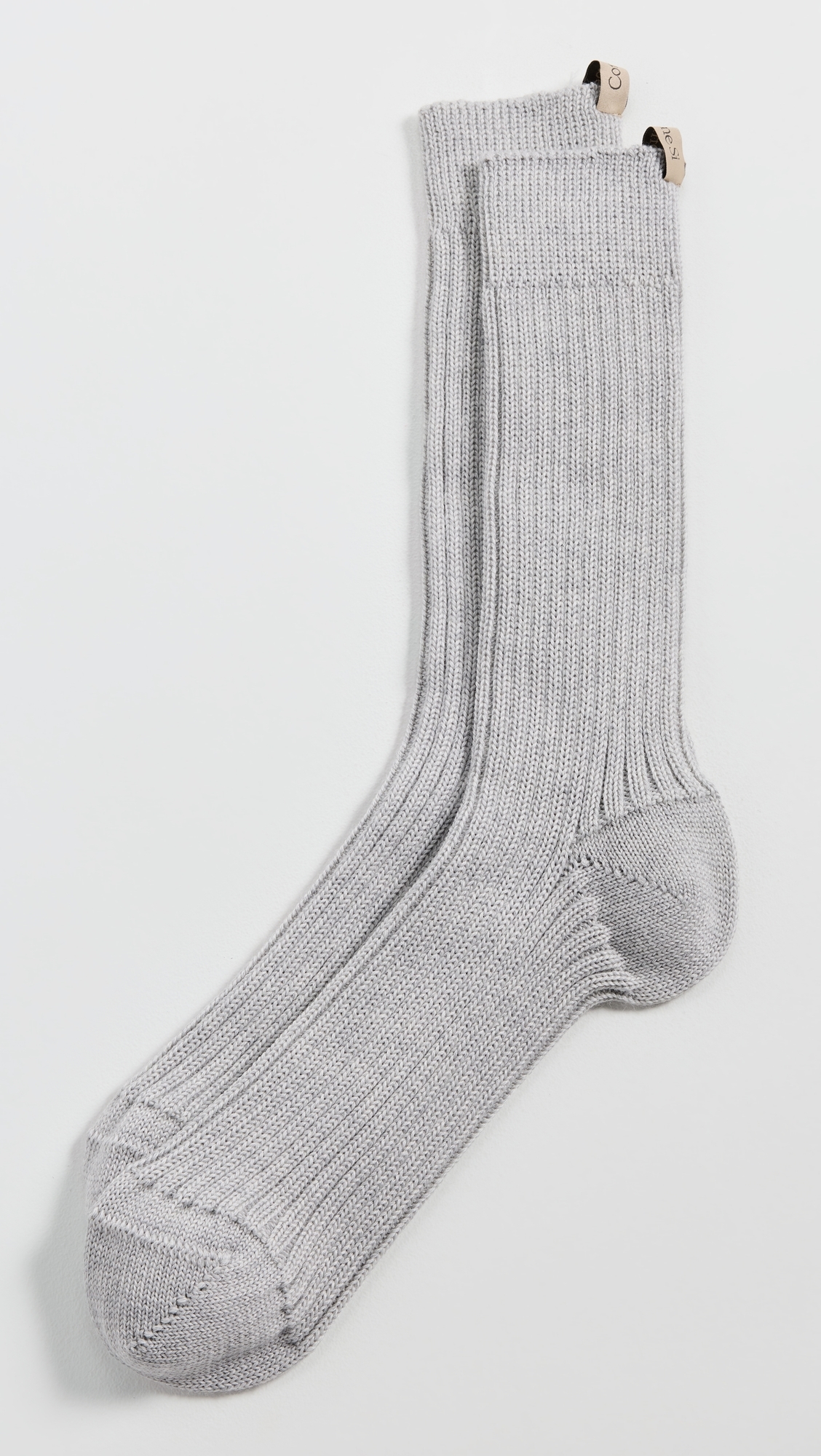 The Merino Chunky Socks Ash Grey