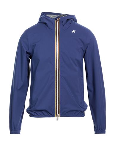 Jack Stretch Dot Man Jacket Blue Size XXL Polyester, Polyurethane