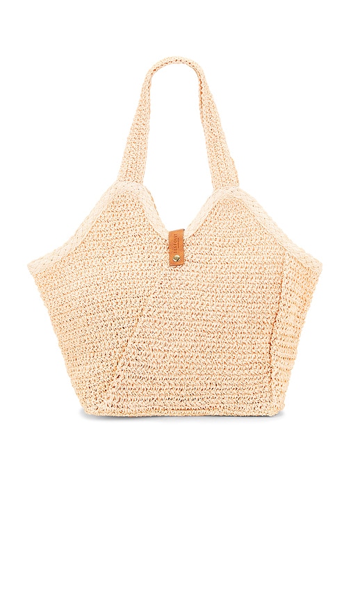 Seafolly Mirage Woven Tote in Crea
