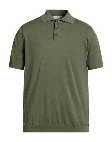 Man Sweater Green Size XL Cotton