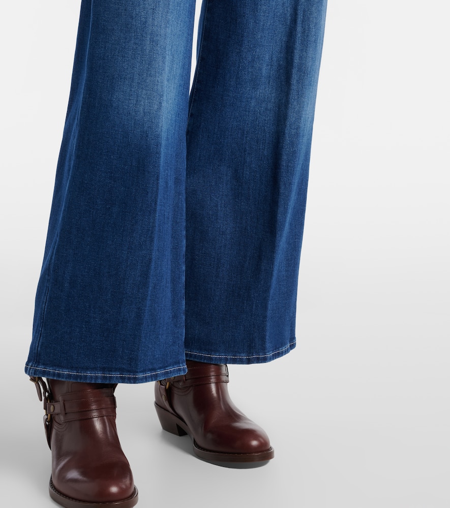 Lotta Ankle wide-leg jeans