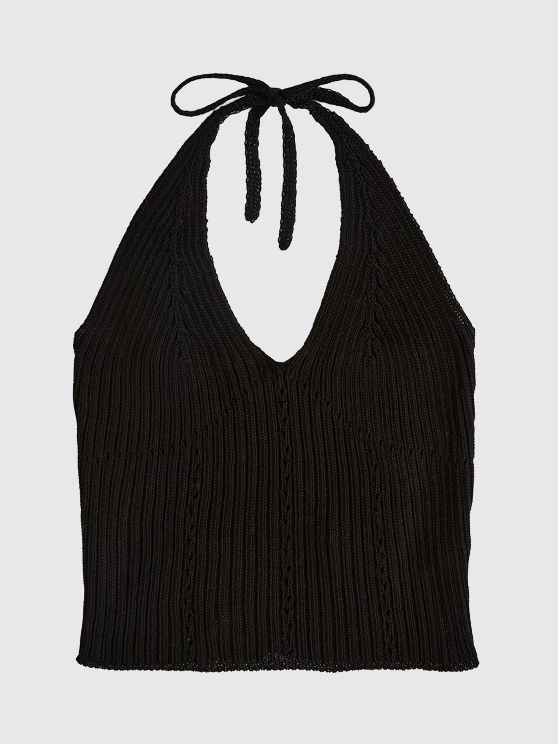 Top Woman color Black