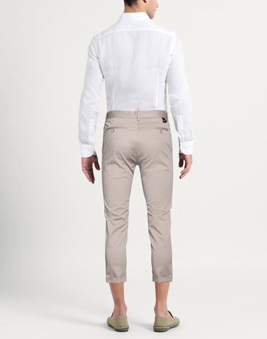 Man Pants Taupe Size 30 Cotton, Elastane