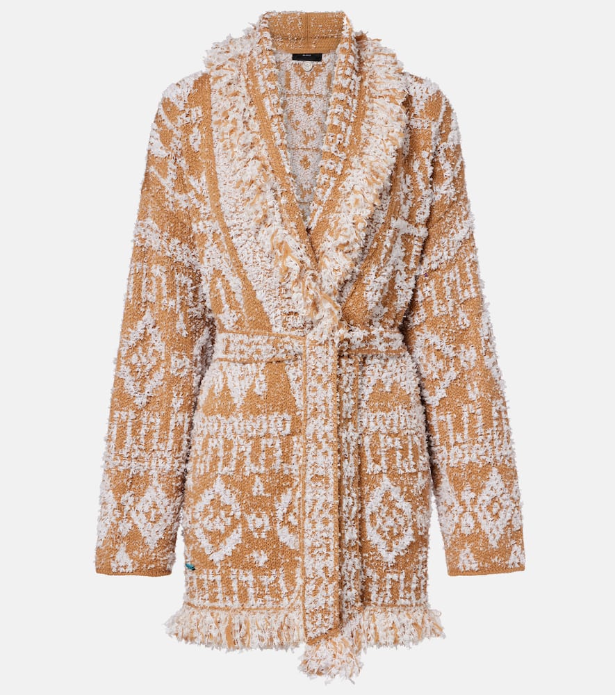 Send Beat wool-blend cardigan