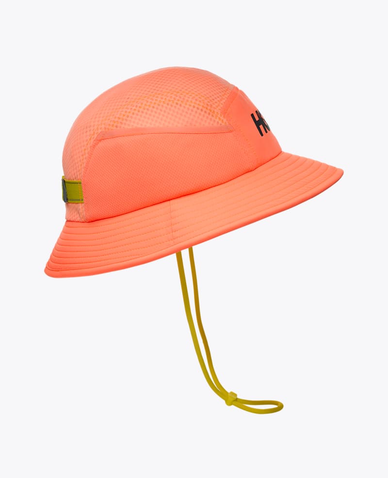 HOKA Adventure Hat 2.0 Hiking Shoes in Neon Cantaloupe