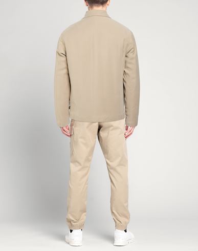 Man Jacket Beige Size 42 Viscose, Elastane
