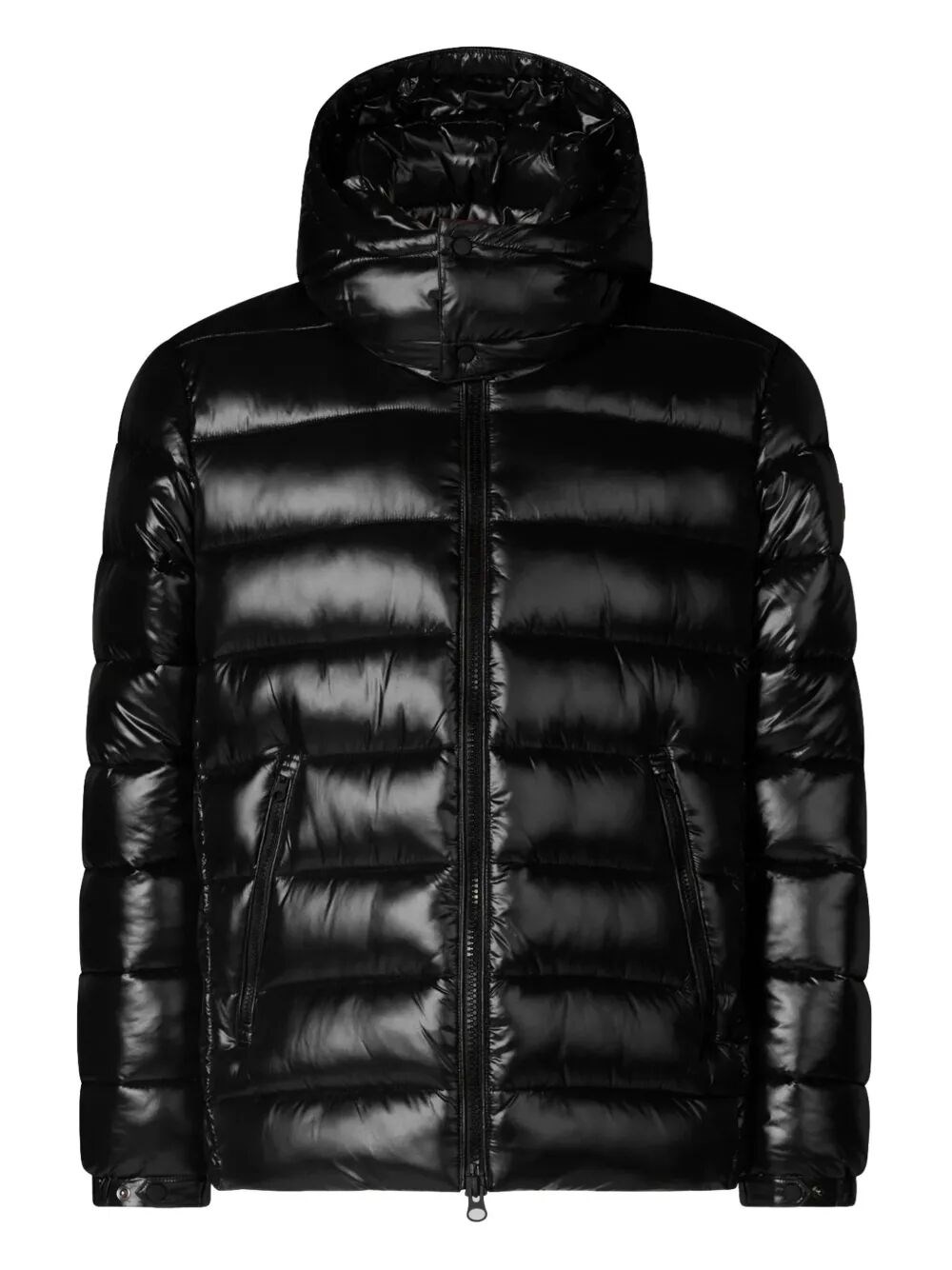 Florian Down Jacket With Lacquered Finish And Removable