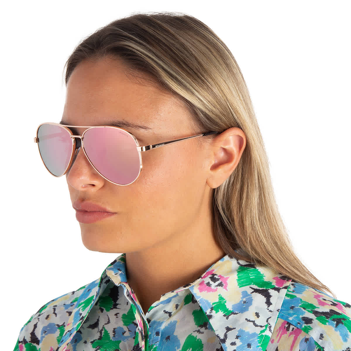 Grey Pilot Ladies Sunglasses Pld 6069 / S / X2100j 61