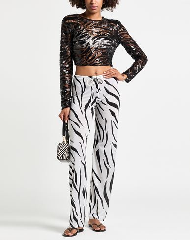 Woman Pants Off white Size S Polyamide, Elastane