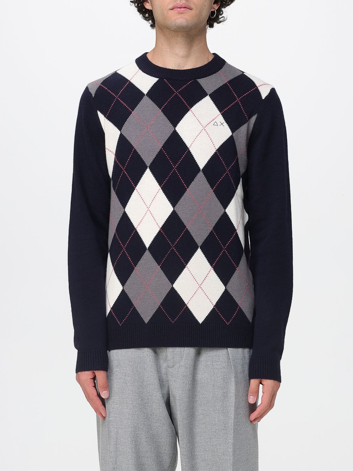 Sweater Men color Navy