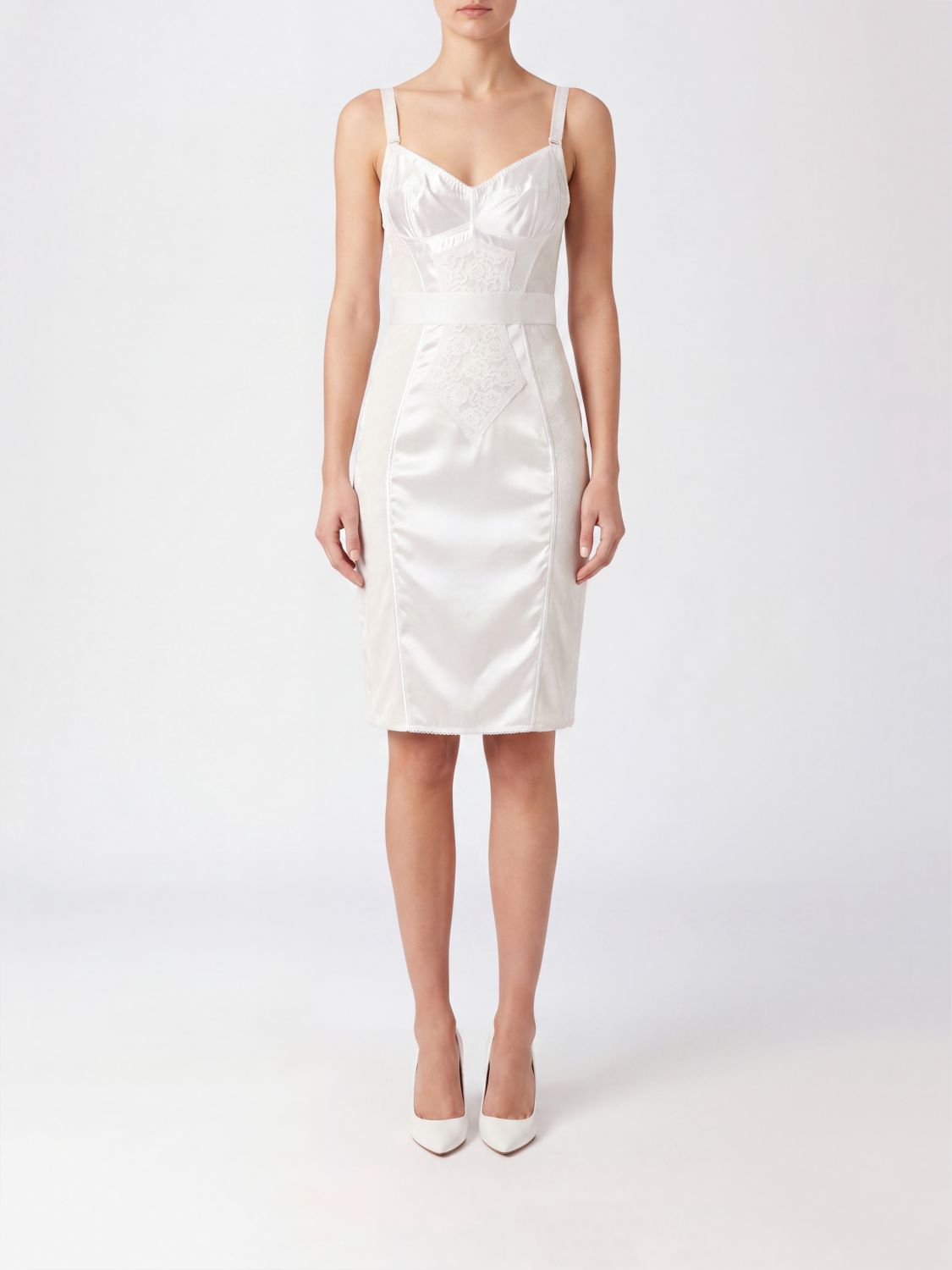 Corset slip dress - Black