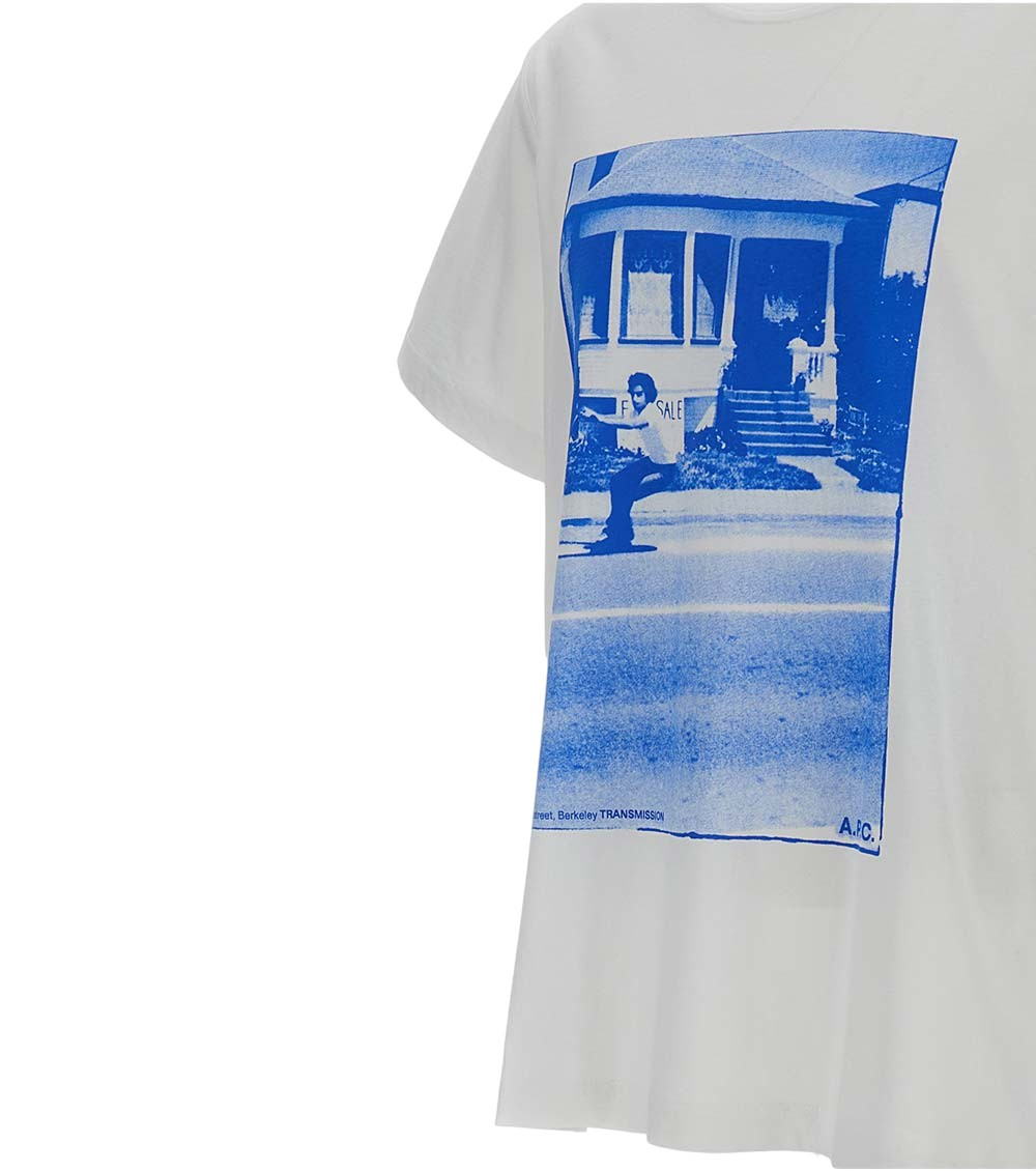 A. P.C. Short-sleeve T-shirt With A Print