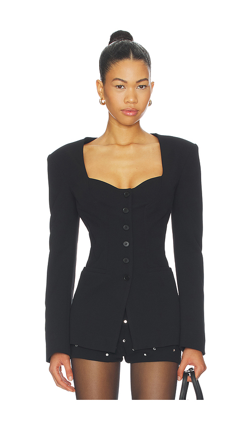Aniye By Shana Bustier Jacket in Black. - L also in XXS, XS