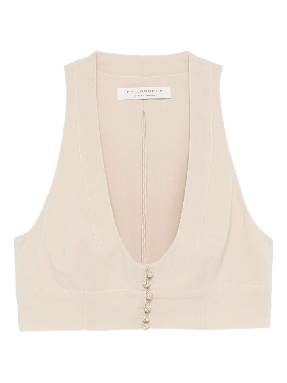 Philosophy Di Lorenzo Serafini button-down top - Neutrals
