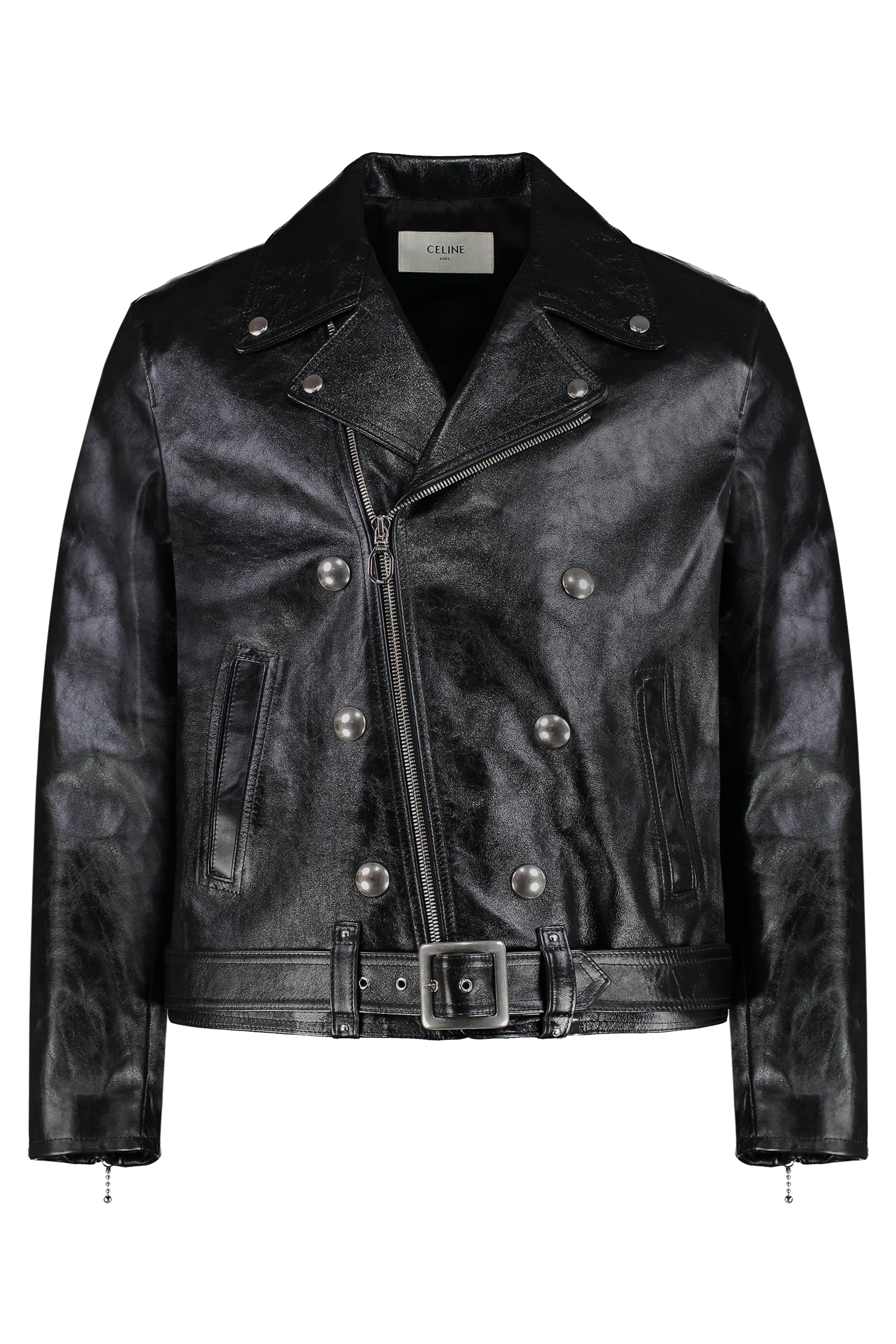 Calf Leather Biker Jacket