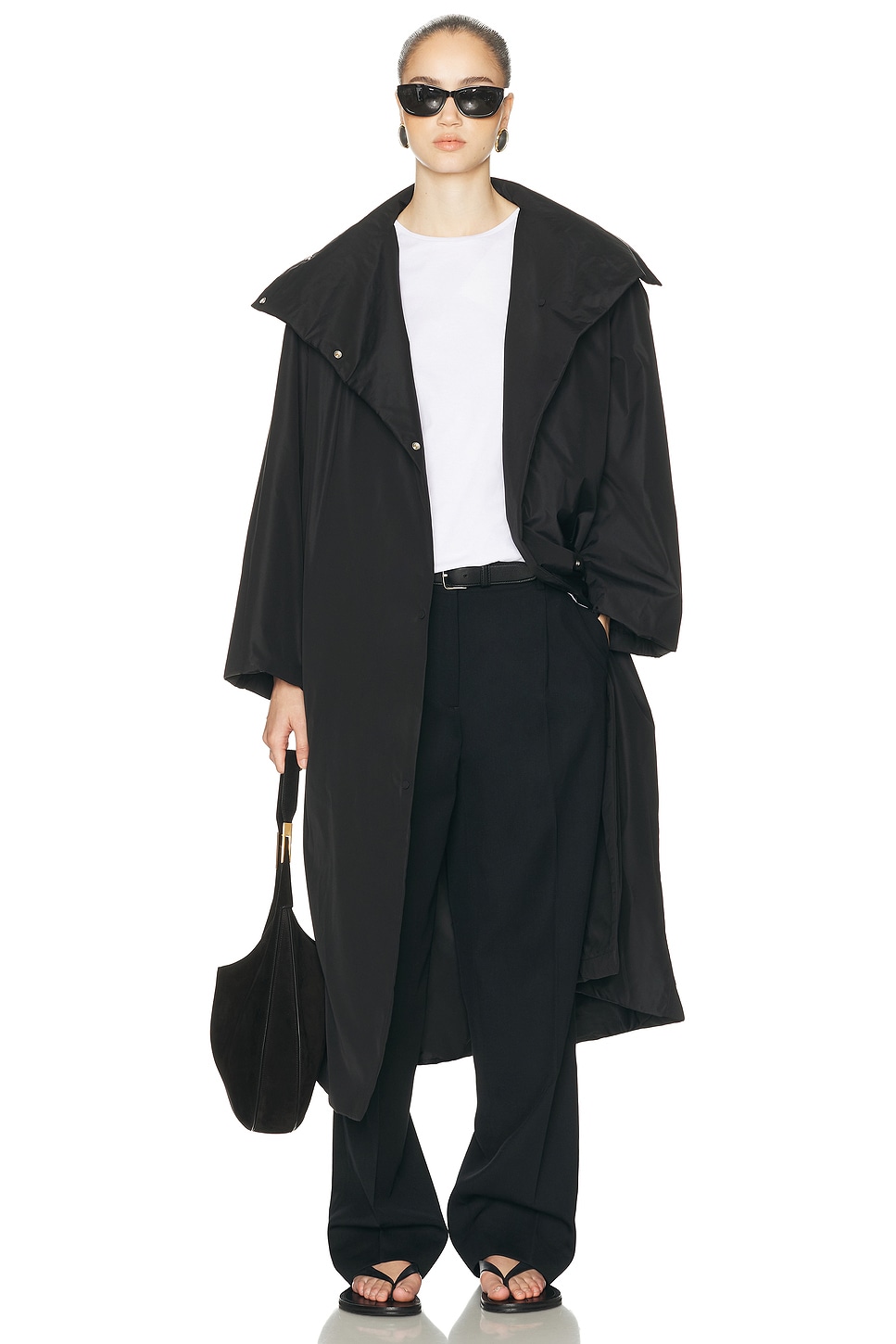 Jil Sander Sport Coat in Black - Black. 36 also in