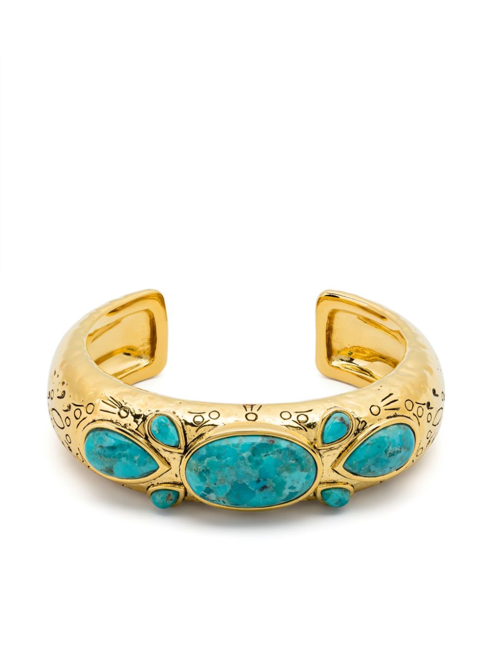 Navajo cuff baracelet - Gold
