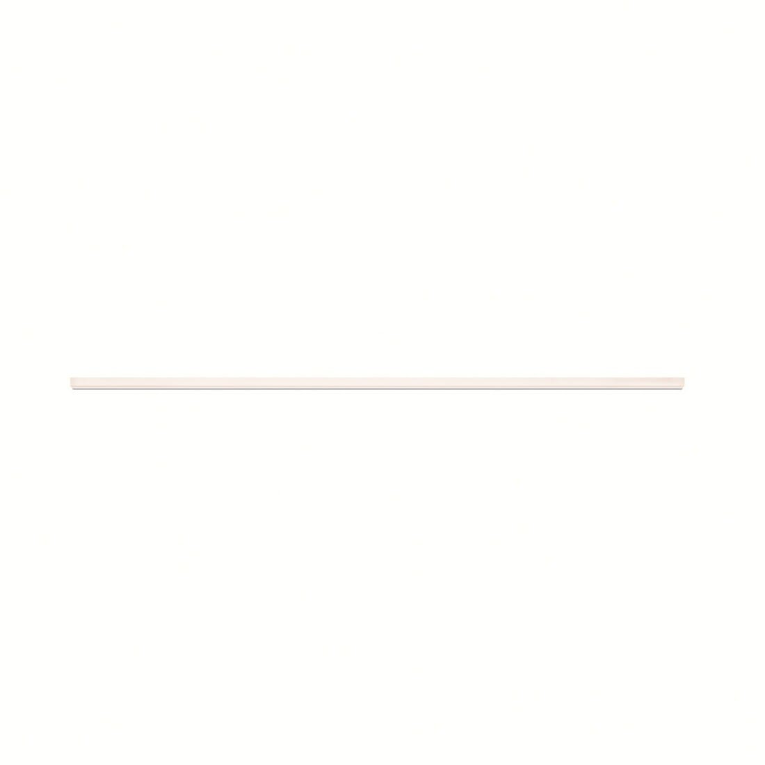 Stiletto Lungo 47.75" LED Bathroom Vanity Light in Bright Satin Aluminu