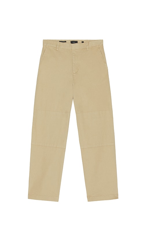 Vince Peached Cotton Henry Pant in Terrapin. 36 also , 32