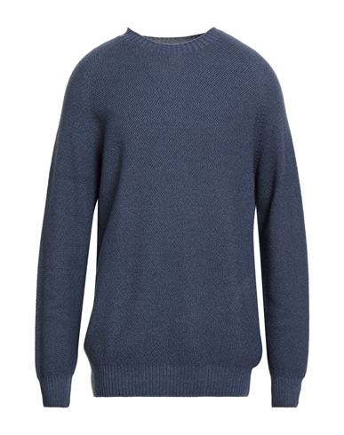 Man Sweater Navy Size 46 Merino Wool