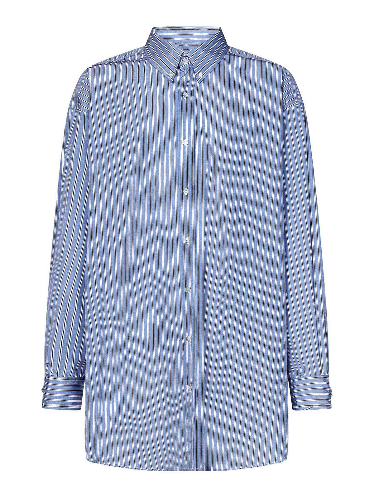 Long-sleeve stripe shirt