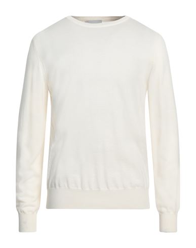 Man Sweater Cream Size 42 Virgin Wool, Acrylic