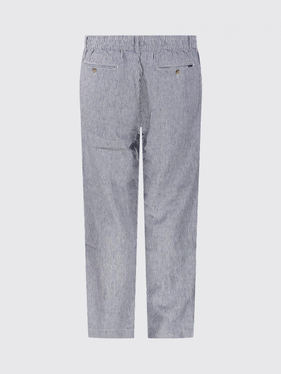 Pants Men color Blue